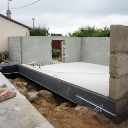 Agrandissement terrasse pour jardin suspendu Royan